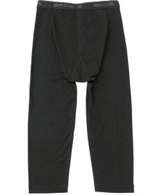 WACOAL MEN 綿混インナー ボトム ひざ下丈 しっかりあたたかい 保温性 肌側起毛 ストレッチ素材 前開き メンズ GS6020 /ブロス