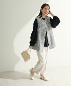 Green Parks Ｏ．ツィードペプラムベスト