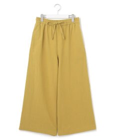 J.PRESS YORK STREET 【WOMEN】ワンウォッシュリネンコットン ワイドパンツ