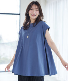 Tiaclasse 【新色追加】フレンチスリーブフレアカットソー