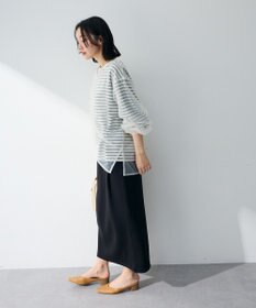 Green Parks シャーリングチュールドッキングプルオーバー