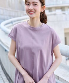 Tiaclasse 【新色追加】フレンチスリーブフレアカットソー