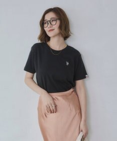 WEGO 【SMLサイズ展開】U.S. POLO ASSN.別注コンパクトTシャツ