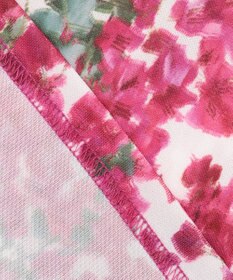 23区GOLF 【MEN】【接触冷感・UVケア・吸水速乾】ブーゲンビリア柄 ポロシャツ