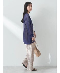 earth music&ecology シアーＢＩＧカーディガン