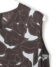 23区 【洗える】Ratti フラワーアートプリント ワンピース