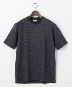 JOSEPH ABBOUD 【リネン素材/清涼感/吸水速乾】リネン天竺ボーダー Ｔシャツ