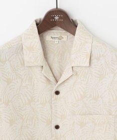 JOSEPH ABBOUD MOUNTAIN 【SPACE／UNISEX】ソアロンリネンジャガード シャツ