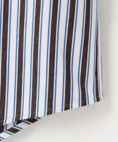 JOSEPH ABBOUD 【キングサイズ・快適な着心地・イージーケア】コンフォートジャージー ストライプ シャツ