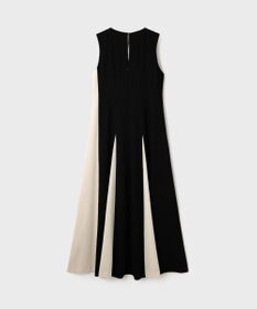 GRACE CONTINENTAL バイカラー切替ドレス