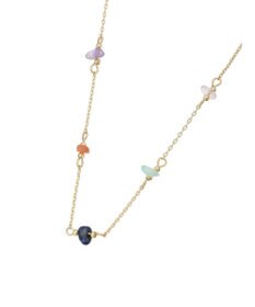 AMERICAN HOLIC サザレ天然石ネックレス