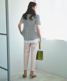 Feroux 美シルエットカラーテーパード パンツ