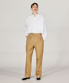 LENO BAND COLLAR SHIRTS 《UNISEX》 バンドカラーシャツ