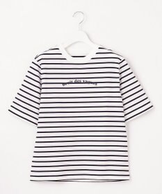 自由区 S 【カタログ掲載・WEB限定カラーあり・洗える】ロゴ刺繍 Tシャツ