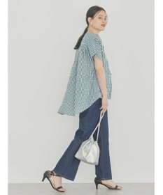 AMERICAN HOLIC フレンチスリーブバック切替シャツ