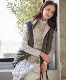 23区 【SLOW/一部店舗限定】リバーシブルボアコンビ ベスト