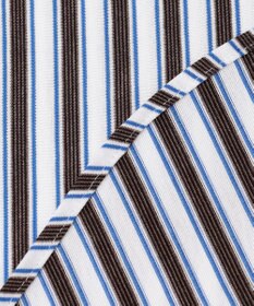 JOSEPH ABBOUD 【キングサイズ・快適な着心地・イージーケア】コンフォートジャージー ストライプ シャツ