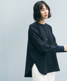 UNFILO ジョーゼット ラウンドテール プルオーバー