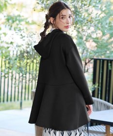 Tiaclasse 【洗える】バックフレアダンボールパーカー