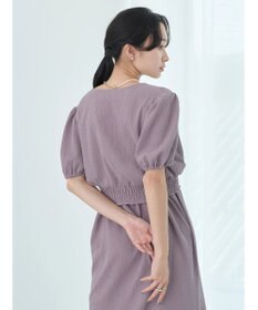 earth music&ecology ＳＥＴ２点カシュクールプルオーバー＋ワンピース