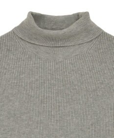 Green Parks チクチクしないリブタートルニットプルオーバー