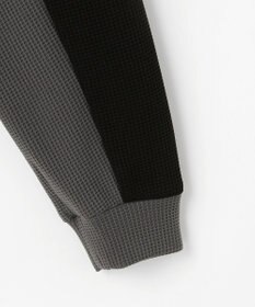 PW CIRCULUS 今が旬トップス！【ドライな肌触り / UV遮蔽率98.9% UVカット / ストレッチ】【MEN】ワッフルハーフジップトップス  ゴルフ