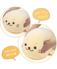 Mother garden しろたん ふわもち 抱き枕  85cm みるくカラー 《カスタードみるく》 単品