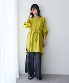 YECCA VECCA 【UVカット】サラサライージーワイドパンツ