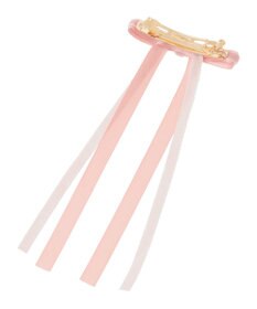 Maison de FLEUR ピンクマニアレイヤードリボンバレッタ