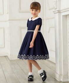 ANY KIDS 【2点セット】ジャケット＋裾刺繍ワンピース