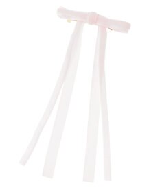 Maison de FLEUR ピンクマニアレイヤードリボンバレッタ