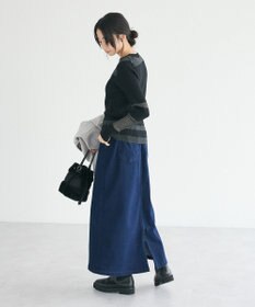 CRAFT STANDARD BOUTIQUE シアーニット長袖プルオーバー