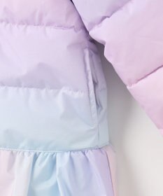 ANY KIDS 【洗濯機OK】中綿リボンコート