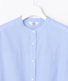 J.PRESS LADIES S 【一枚で着映え】コンパクトエステネージュ フロント フリル ブラウス