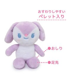 Mother garden マザーガーデン きせかえ ぬいぐるみ Sサイズ ぷるねらちゃん 《パープルチェック》