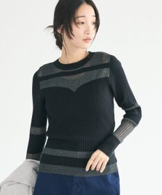 CRAFT STANDARD BOUTIQUE シアーニット長袖プルオーバー