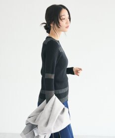 CRAFT STANDARD BOUTIQUE シアーニット長袖プルオーバー