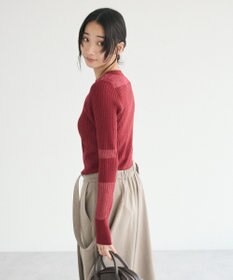 CRAFT STANDARD BOUTIQUE シアーニット長袖プルオーバー