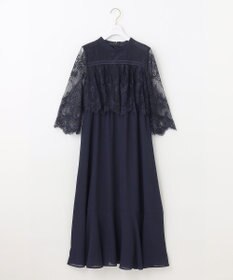 ANY SIS 【洗える】レーシーケープ ドレス