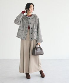 CRAFT STANDARD BOUTIQUE シアーニット長袖プルオーバー