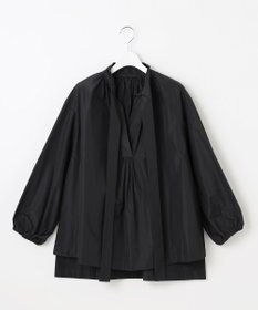 23区 【R(アール)】ポリエステルシルクタフタ ボウタイ ブラウス