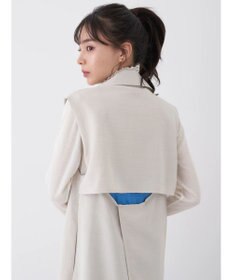 earth music&ecology バックデザインジレ