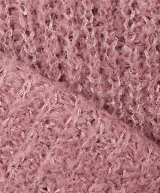 ANY SIS 【洗える】ブークレースパンコール ニット