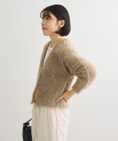 Green Parks ・Ｐｅｔｉｔ　Ｆｌｅｕｒ　シャギーニットカーディガン