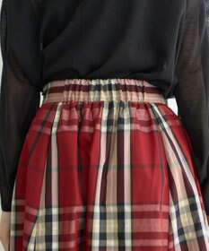 YECCA VECCA 【撥水】メモリーフレアスカート