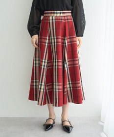 YECCA VECCA 【撥水】メモリーフレアスカート