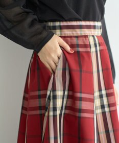 YECCA VECCA 【撥水】メモリーフレアスカート