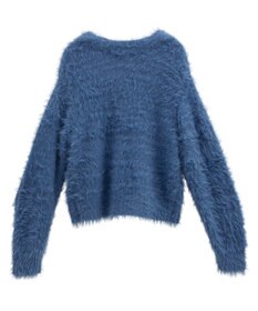 Green Parks ・Ｐｅｔｉｔ　Ｆｌｅｕｒ　シャギーニットカーディガン