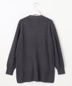 J.PRESS LADIES 【洗える】SEMI WORSTED カーディガン