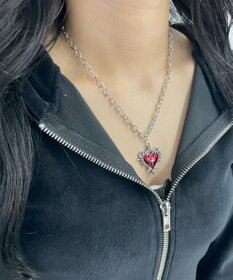 WEGO Lセイクリッドハートネックレス